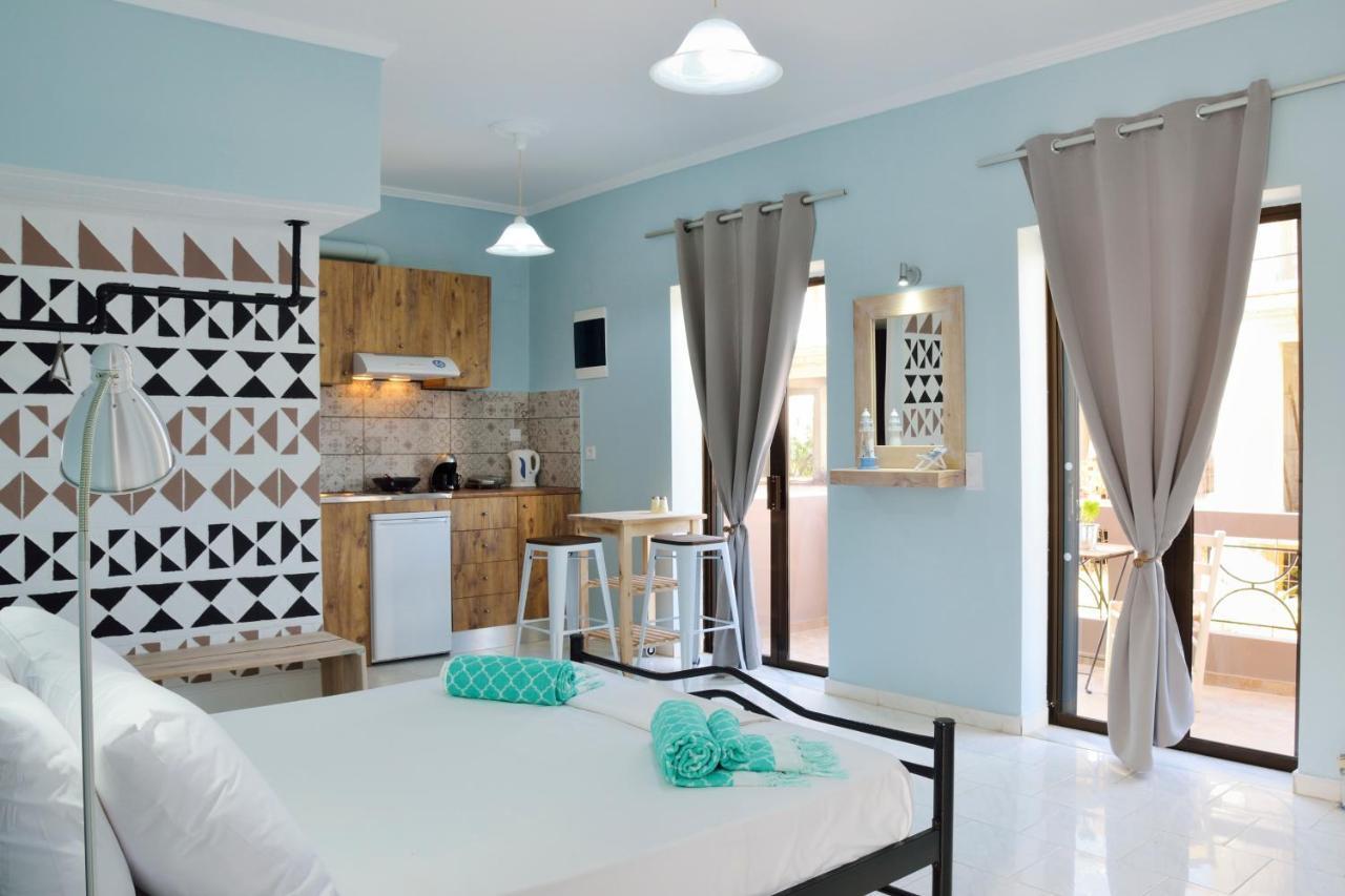 Katerina Apartments Kato Daratso Dış mekan fotoğraf