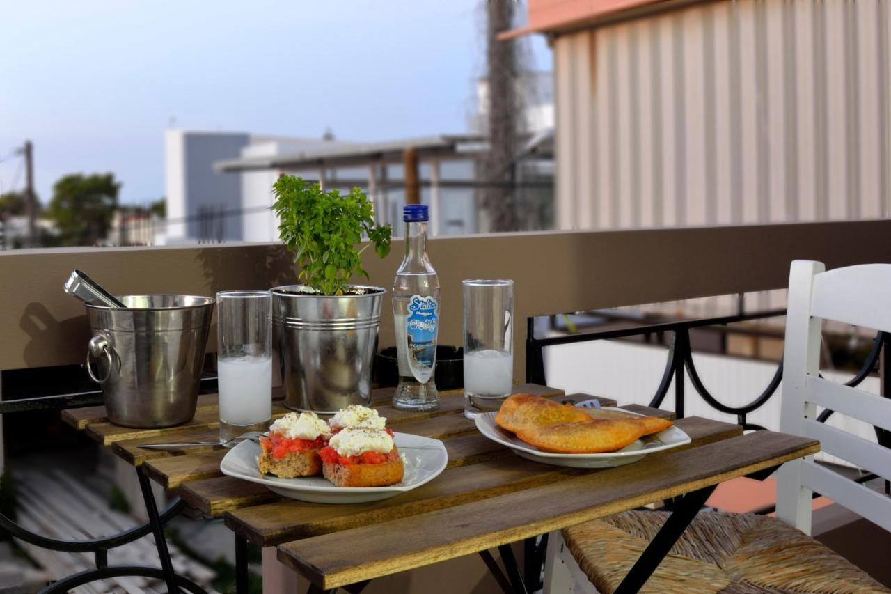 Katerina Apartments Kato Daratso Dış mekan fotoğraf