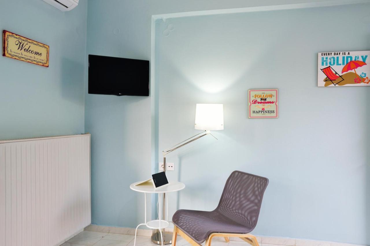 Katerina Apartments Kato Daratso Dış mekan fotoğraf