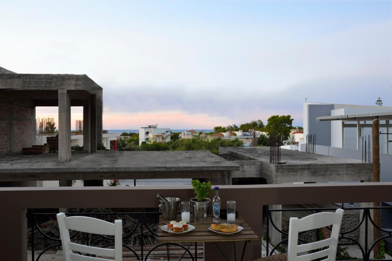 Katerina Apartments Kato Daratso Dış mekan fotoğraf