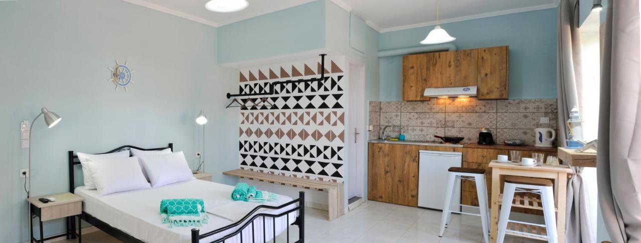 Katerina Apartments Kato Daratso Dış mekan fotoğraf
