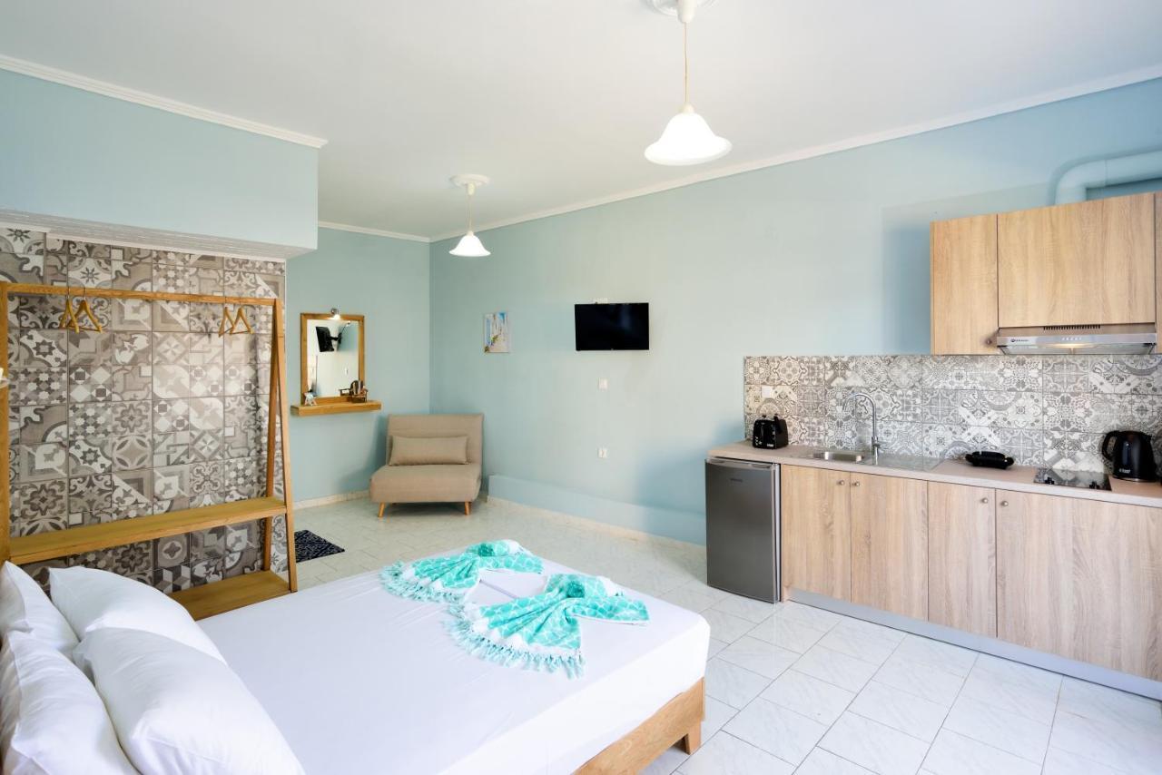 Katerina Apartments Kato Daratso Dış mekan fotoğraf
