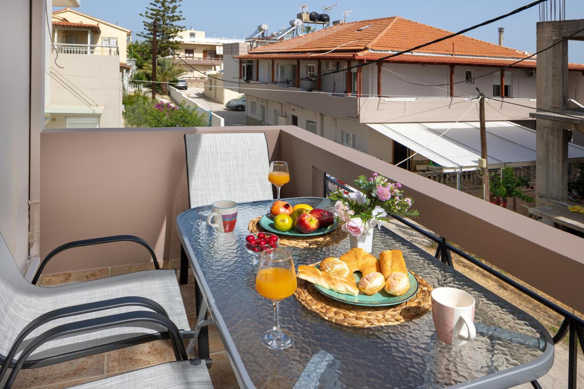 Katerina Apartments Kato Daratso Dış mekan fotoğraf