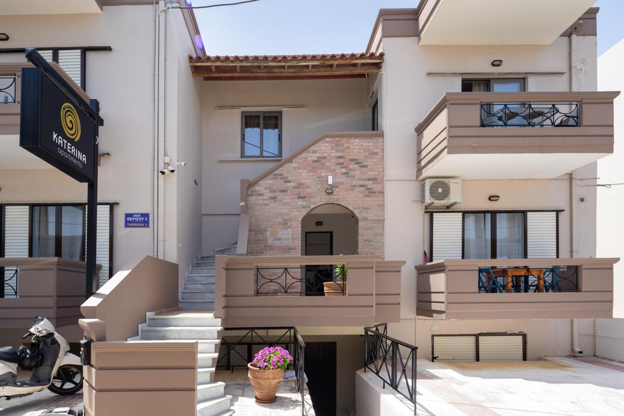Katerina Apartments Kato Daratso Dış mekan fotoğraf