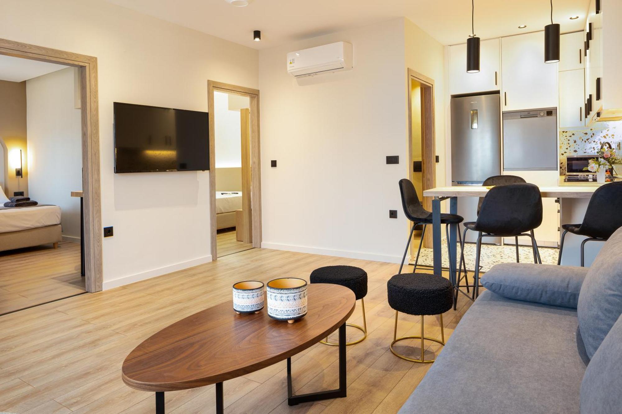 Katerina Apartments Kato Daratso Dış mekan fotoğraf