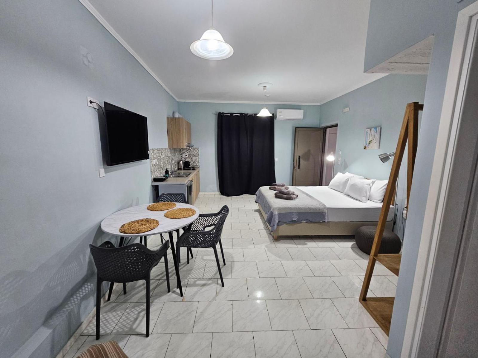 Katerina Apartments Kato Daratso Dış mekan fotoğraf