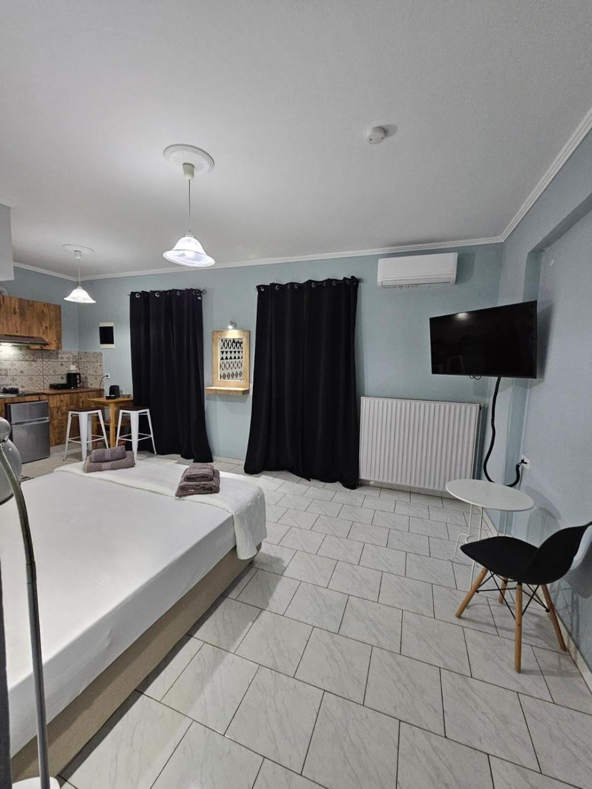 Katerina Apartments Kato Daratso Dış mekan fotoğraf